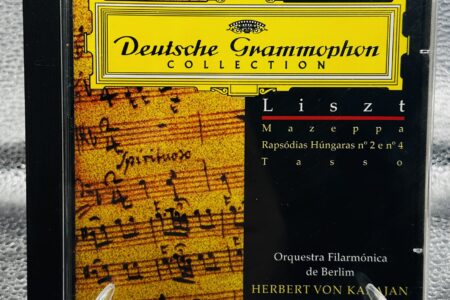 CD – Liszet – Mazeppa – Rapsódias Hungaras – Tasso