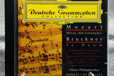 CD – Mozart, Missa da Coroação – Bruckner, Te Deum