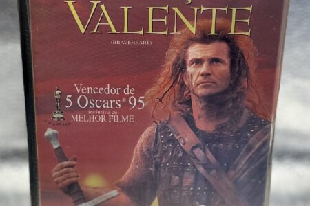VHS – Mel Gibson – Coração Valente (duplo)