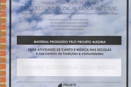 Livro – Repertorio do Folclore Musical Sul-Riograndense