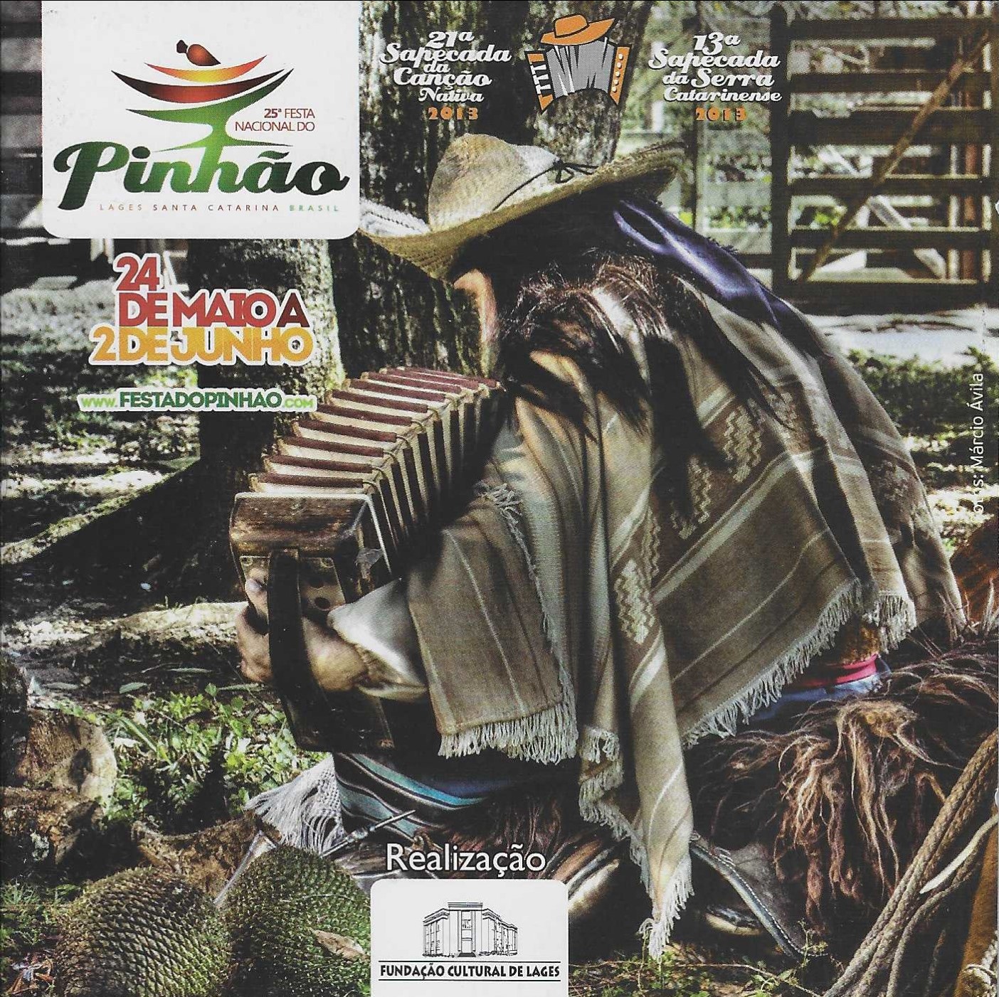 Cd - Sapecada Da Canção Nativa - 21ª Edição - 2013 cd duplo