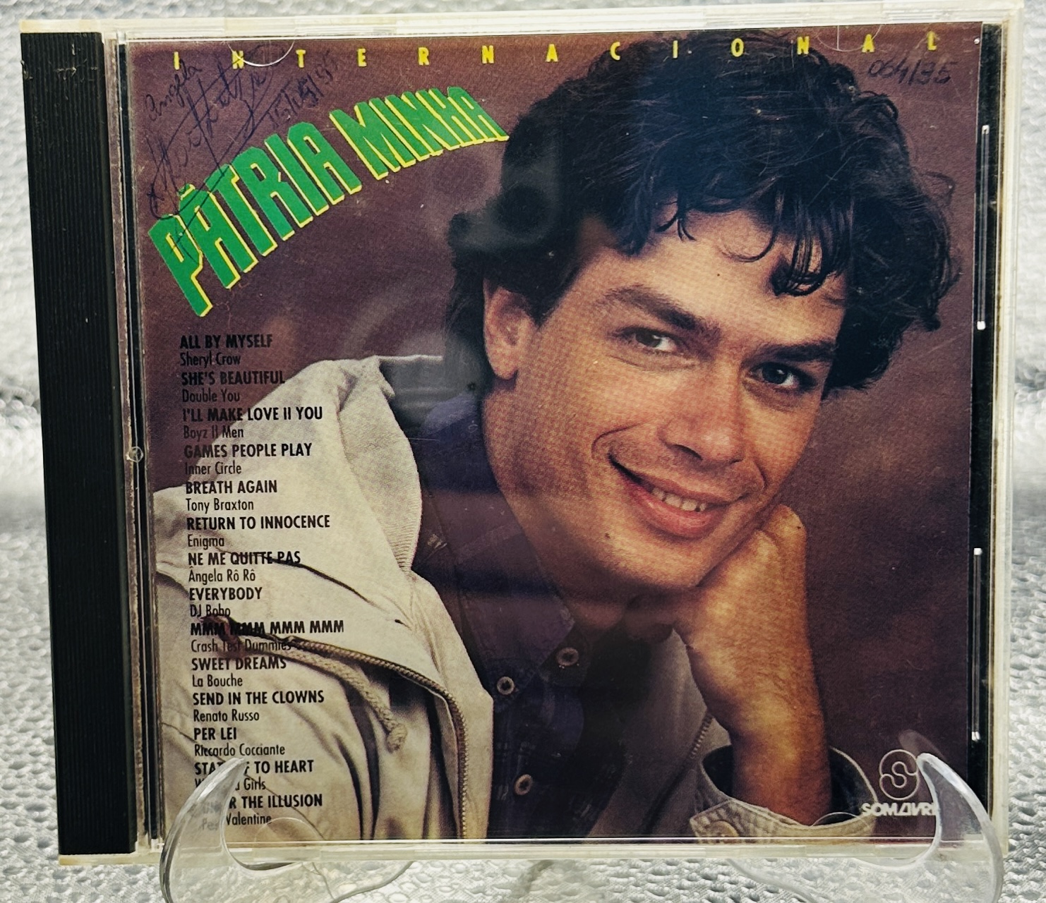 CD - Trilha Sonora da Novela Patria Minha - Internacional