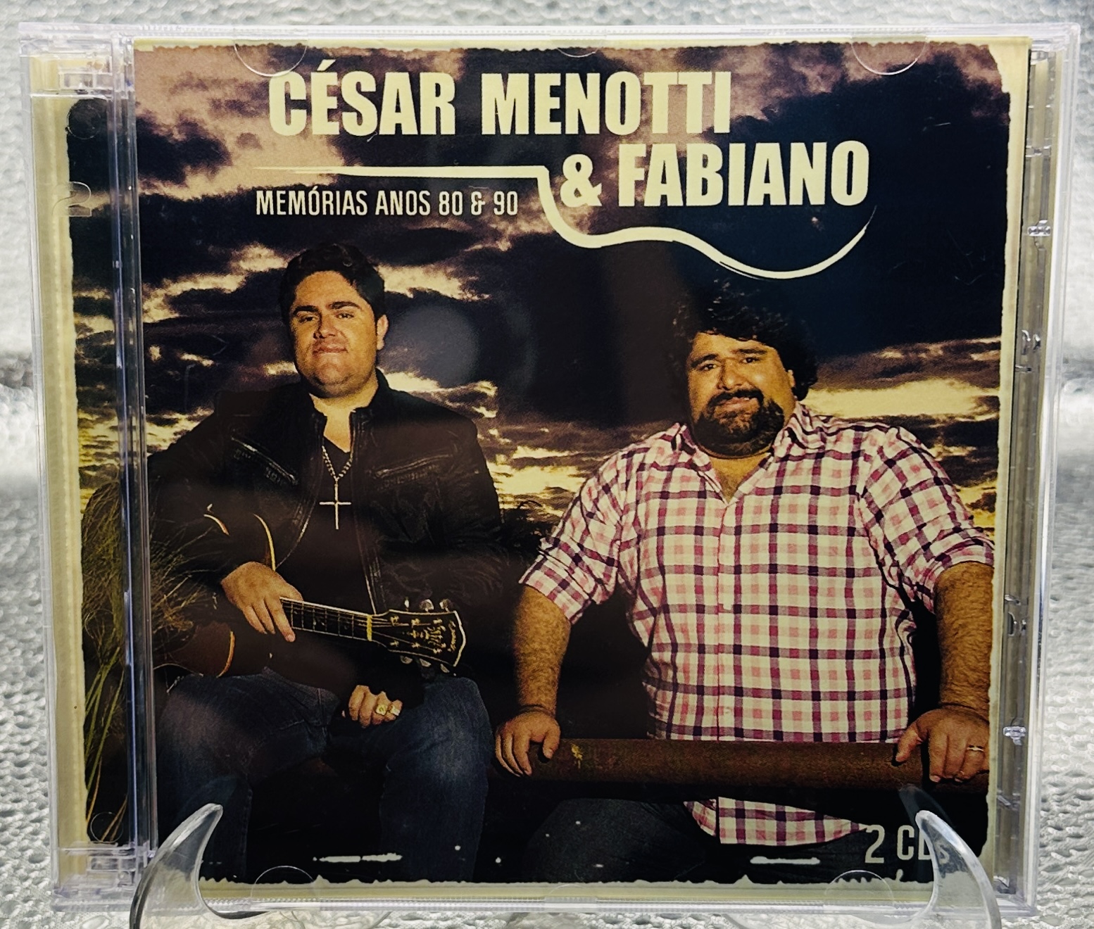 CD - Cesar Menotti & Fabiano - Memórias Anos 80 e 90
