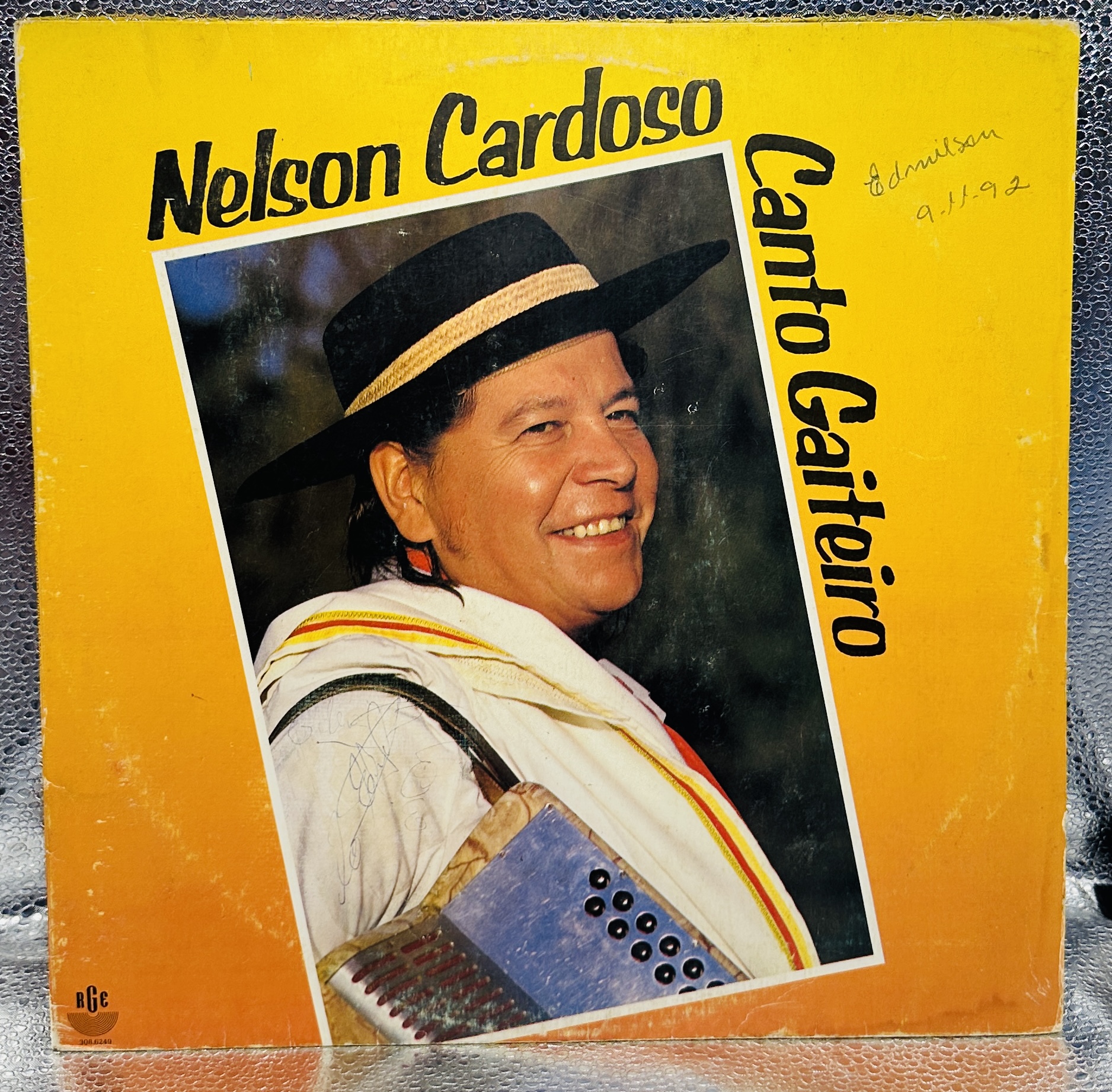 Lp - Nelson Cardoso - Canto Gaiteiro