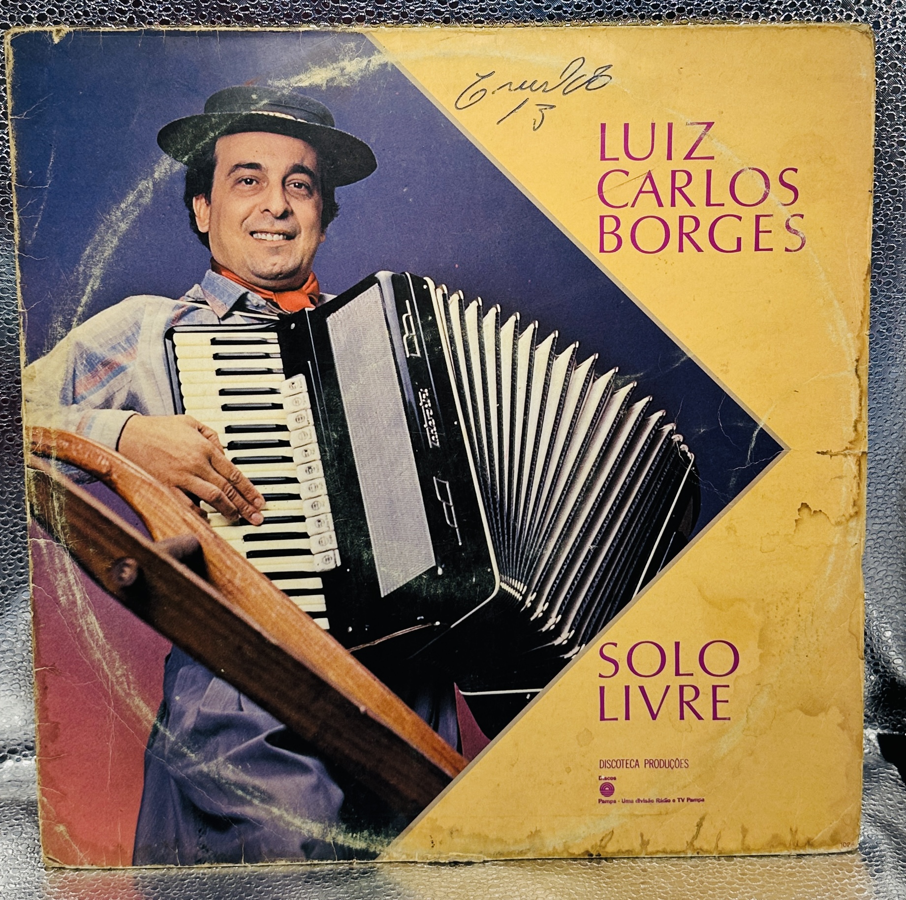 Lp - Luiz Carlos Borges - Solo Livre