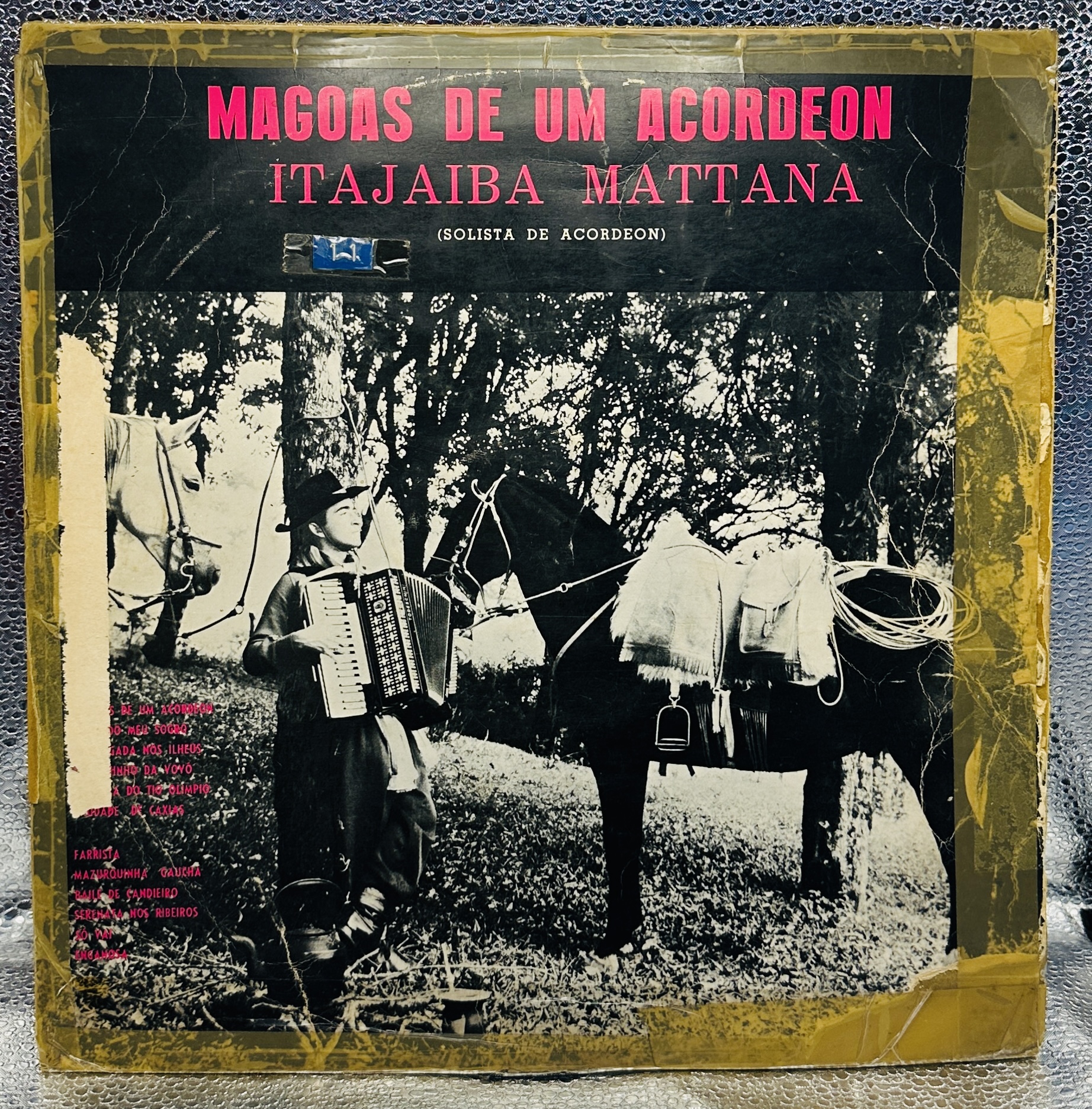 Lp - Itajaiba Mattana - Magoas De Um Acordeon