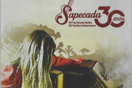 Cd – Sapecada Da Canção Nativa – 30ª Edição – 2024 cd duplo