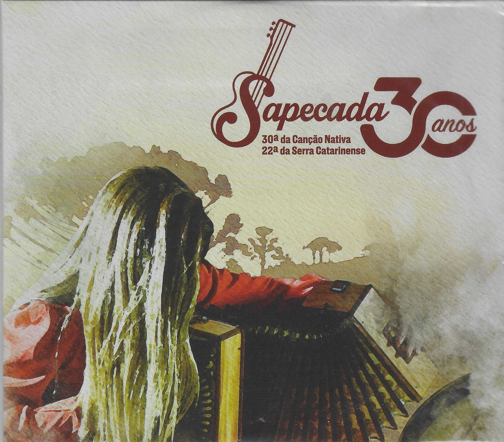 Cd - Sapecada Da Canção Nativa - 30ª Edição - 2024 cd duplo