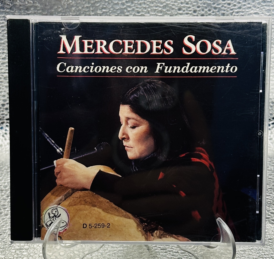Cd - Mercedes Sosa - Canciones con Fundamento