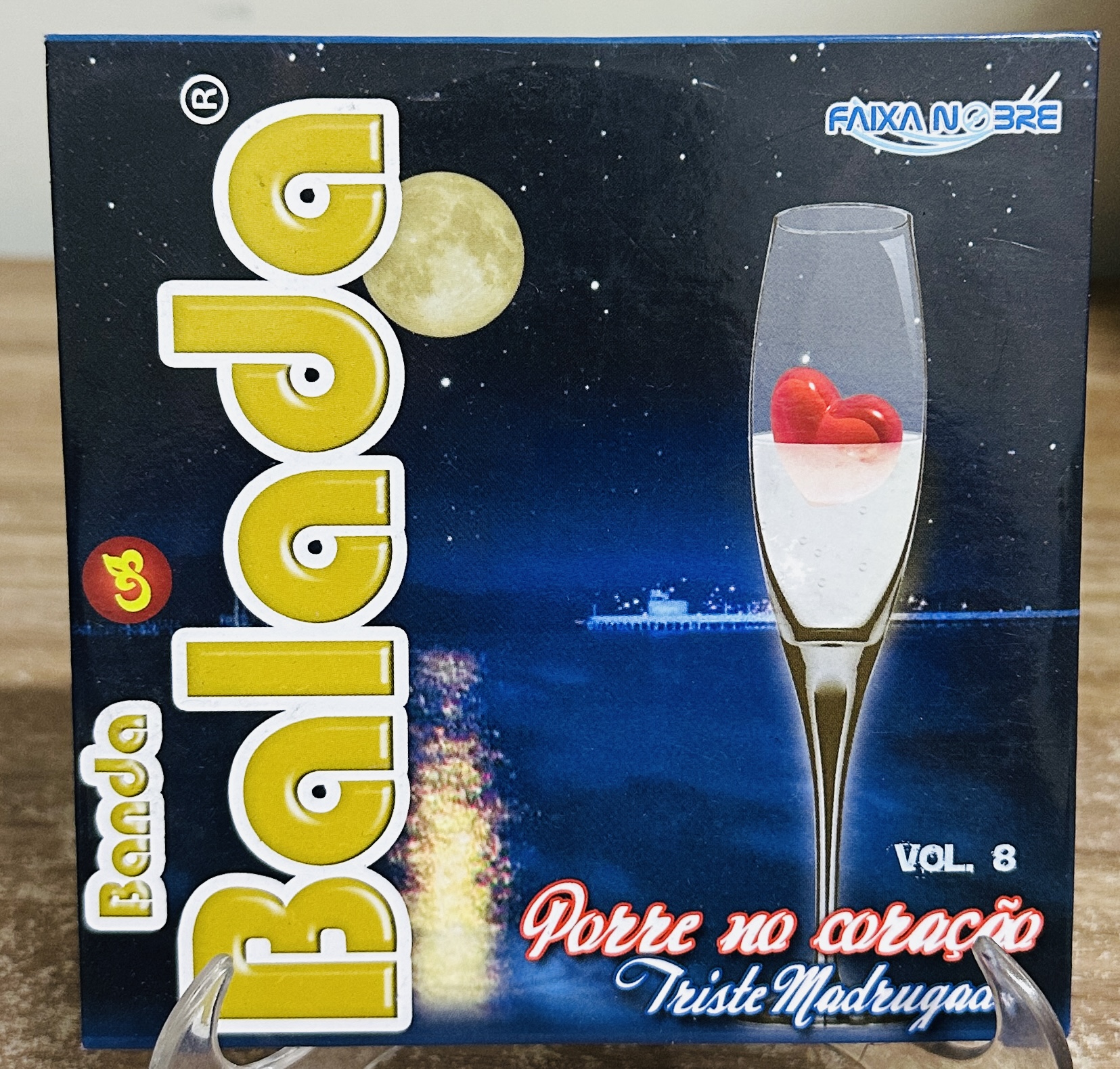 CD - Banda Balada - Porre no Coração Triste Madrugada