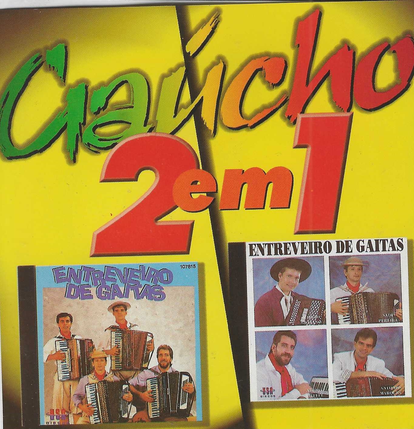 Cd - Entreveiro de Gaitas - Gaucho 2 em 1