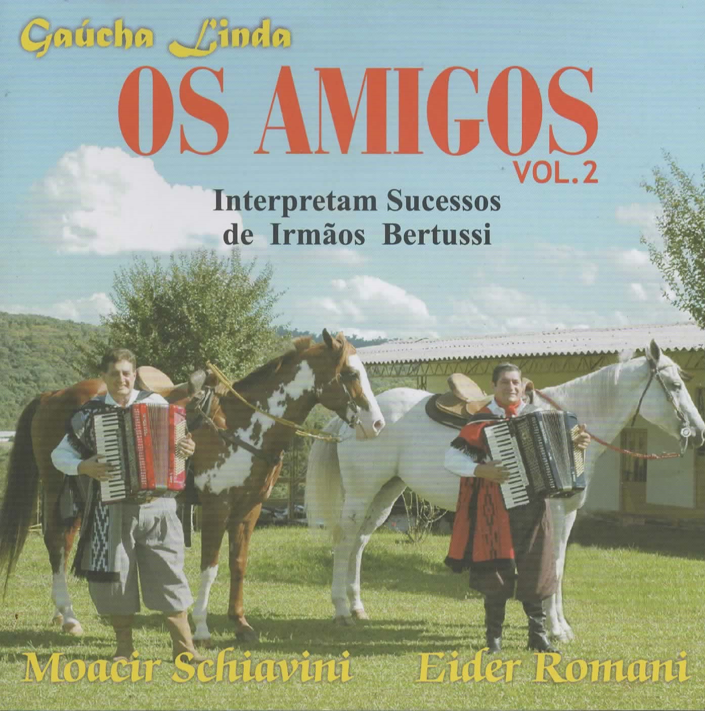 CD - Os Amigos - Interpretam Sucessos de Irmãos Bertussi 2