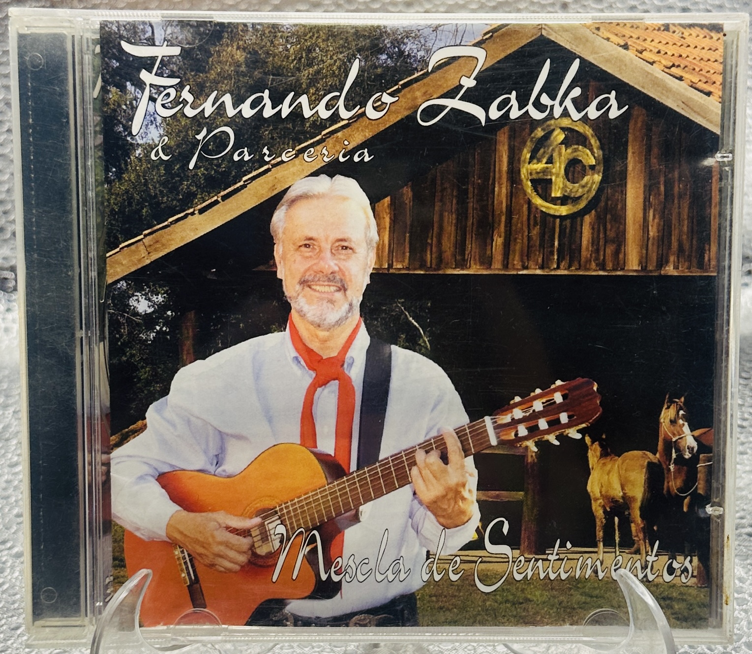 CD - Fernado Zabka & Parceria - Mescla de Sentimentos