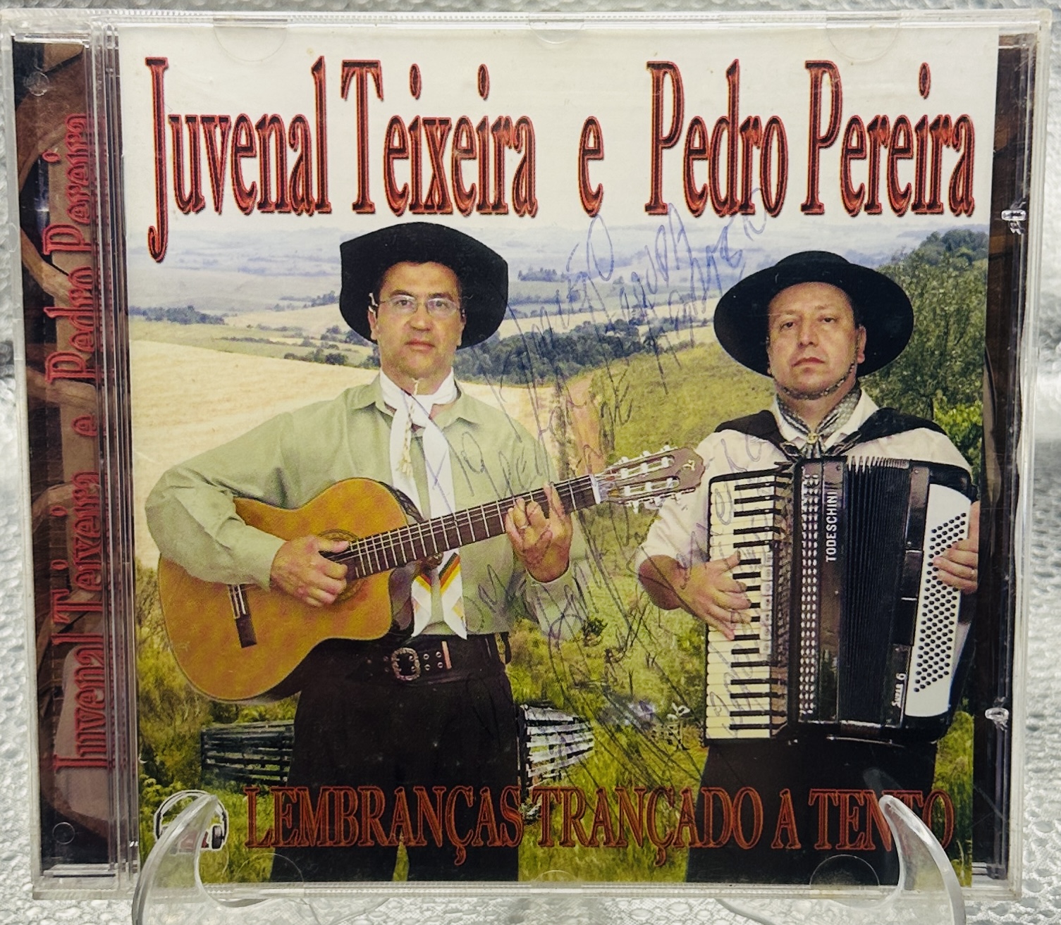 CD - Juvenal Teixeira e Pedro Pereira - Lembranças Trançado