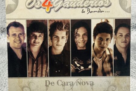 Cd – Os 4 Gaudérios – De Cara Nova (envelope)