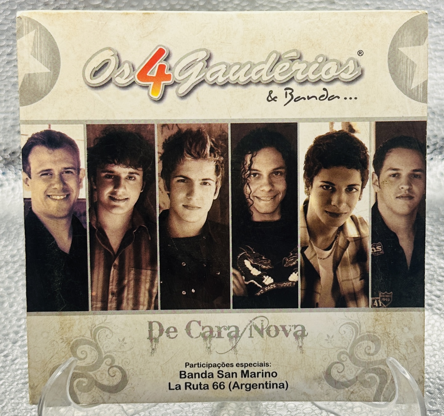 Cd - Os 4 Gaudérios - De Cara Nova (envelope)