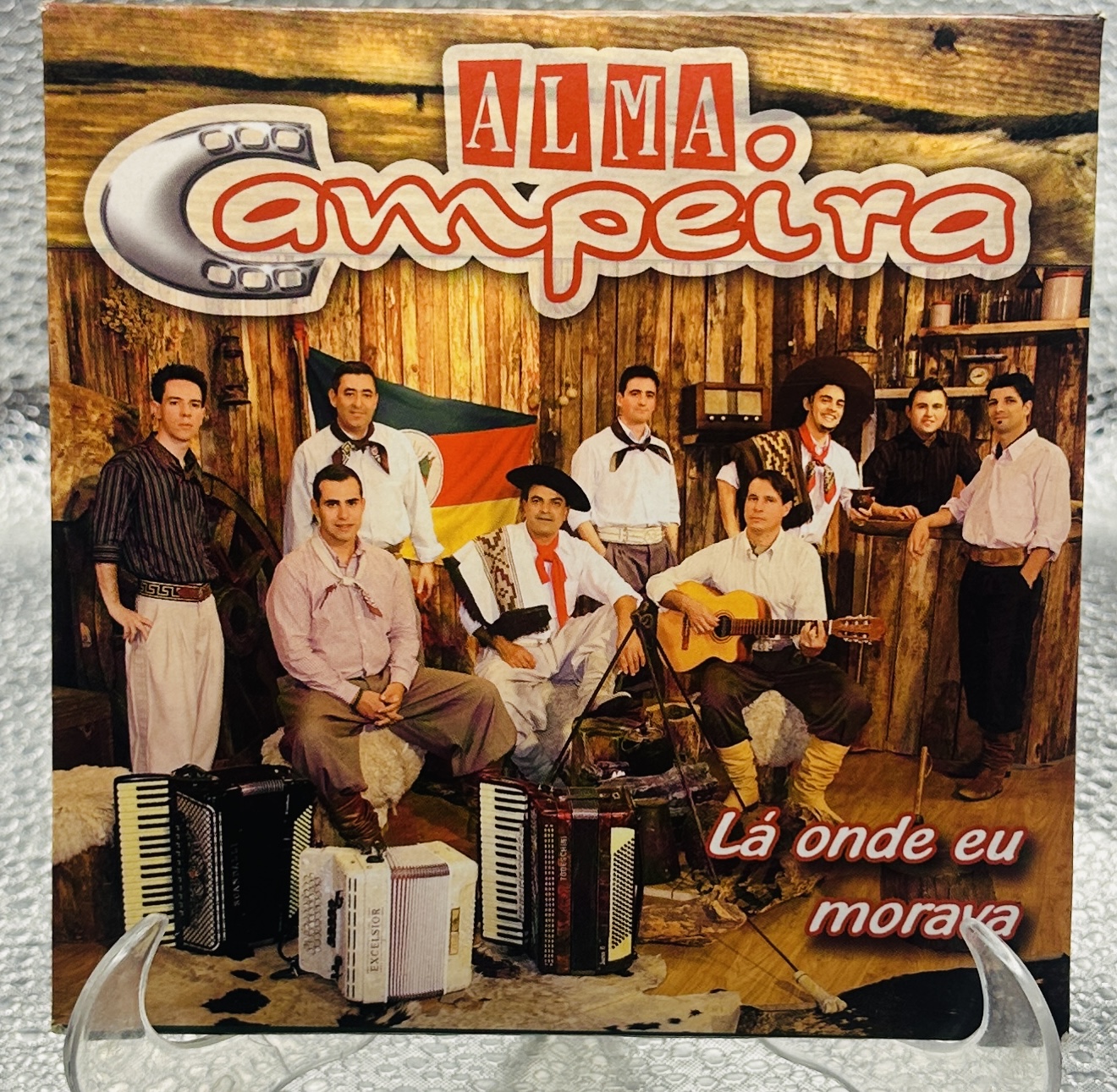 Cd - Grupo Alma Campeira - Lá onde eu Morava (envelope)
