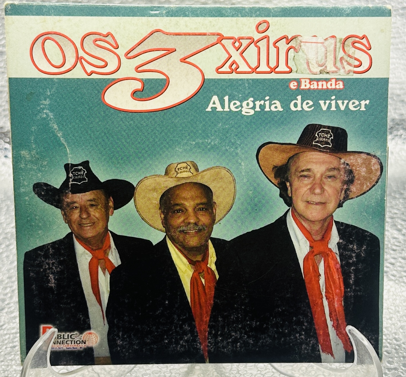 CD - Os 3 Xirus e Banda - Alegria de Viver  (envelope)