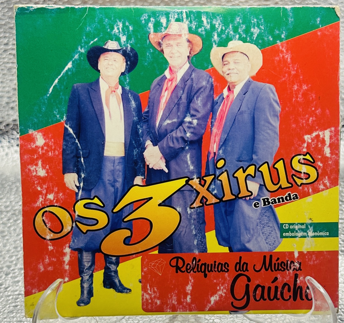 CD - Os 3 Xirus e Banda - Reliquias da Musica Gaucha (envelope)