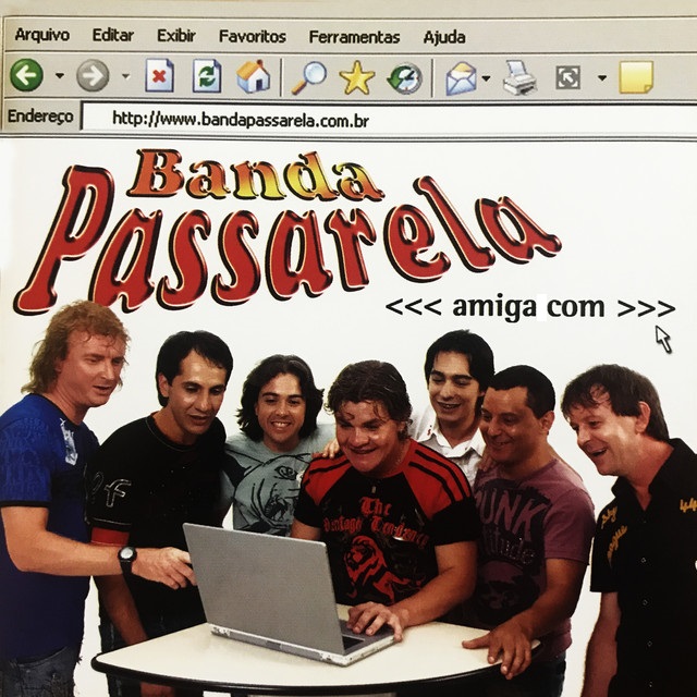 Cd - Banda Passarela - Amiga ponto com