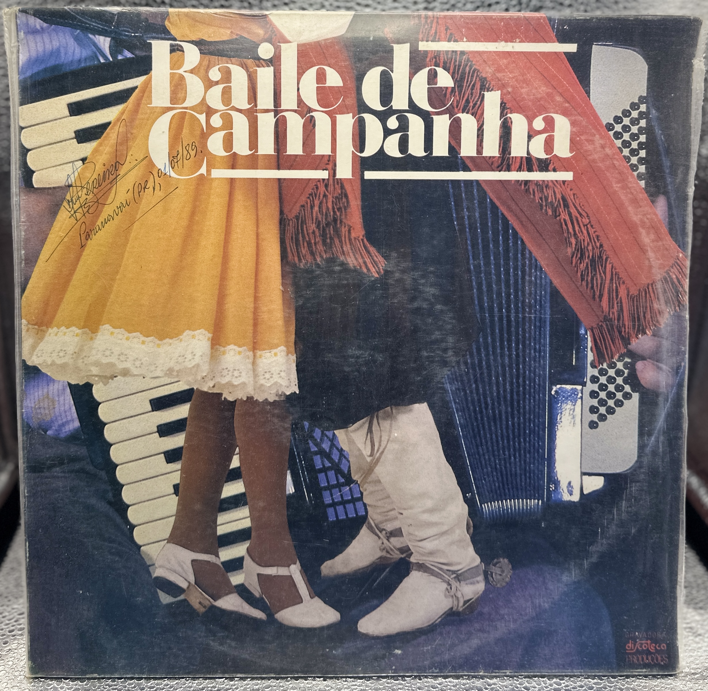 LP - Baile de Campanha -  (coletânea de Musica Gaucha)
