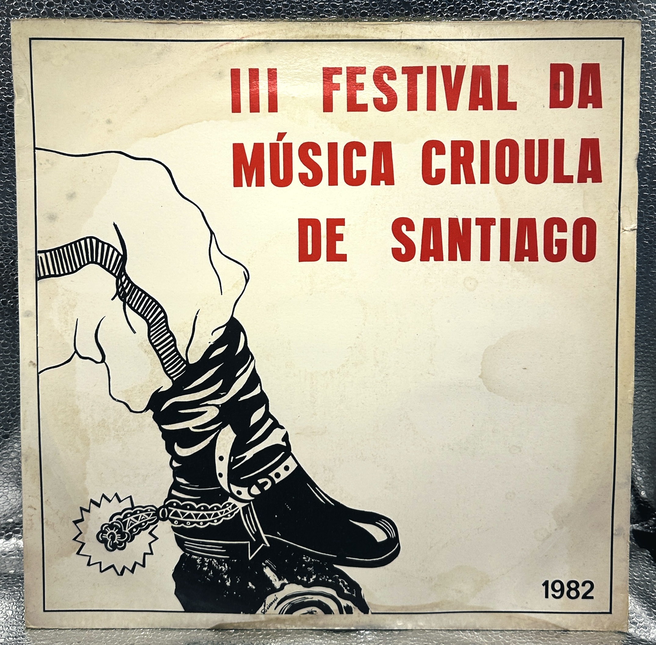 Lp - Festival da Musica Crioula de Santiago - 3ª edição 1982
