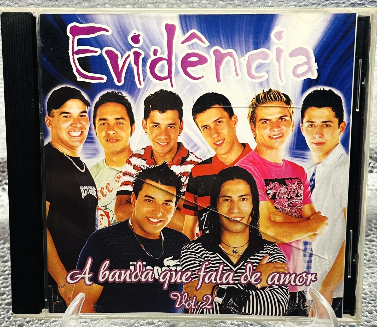 CD - Banda Evidência - A Banda que Fala de Amor  Vol. 2