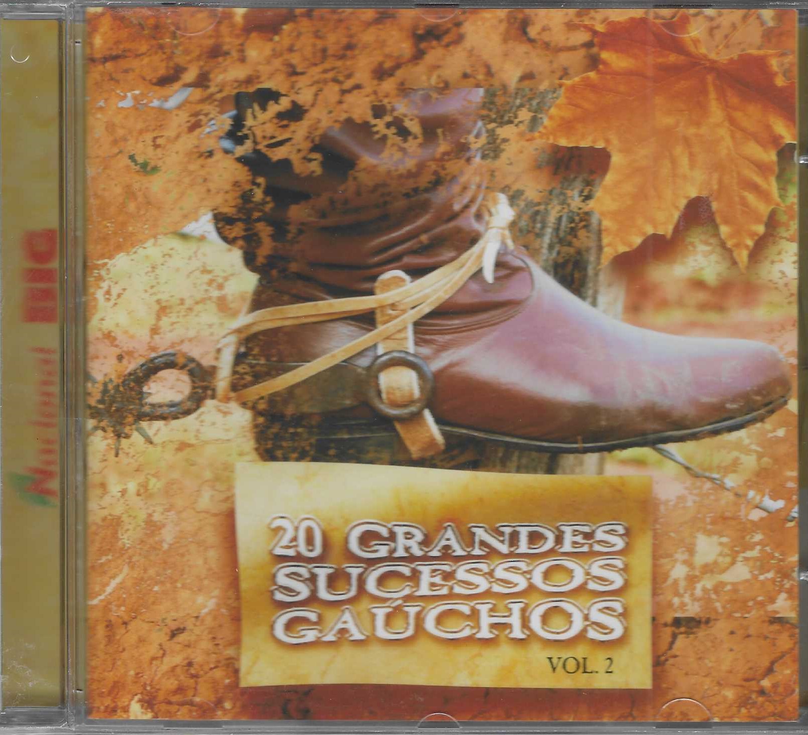 Cd - 20 Grandes Sucessos Gauchos -  Vol. 2